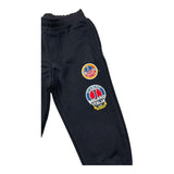 ICEBERG pantalone tuta tinta unita con ricami Nero per Neonato PFICE5311B NERO ICEBERG 