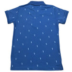 Trussardi Polo Mezza Manica Tinta Unita con Loghi per Bambino TBP26106PO BLU TRUSSARDI 