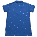 Trussardi Polo Mezza Manica Tinta Unita con Loghi per Bambino TBP26106PO BLU TRUSSARDI 