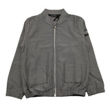 DANIELE ALESSANDRINI felpa tinta unita con zip Nero per Neonato 1291F00076X NERO DANIELE ALESSANDRINI 