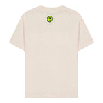 Barrow Kids T-Shirt Girocollo Tinta Unita con Stampa per Bambino S5BKJUTH065 PANNA BARROW KIDS 