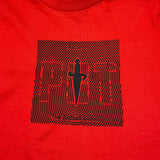 Cesare Paciotti Completo 2 Pezzi T-Shirt-Bermuda Bicolore con Stampa per Neonato COMP5124BB ROSSO/NERO CESARE PACIOTTI 