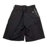John Richmond Bermuda Tinta Unita con Elastico In Vita per Bambino RBP2522BE NERO JOHN RICHMOND 
