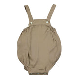 Bear Completo 2 Pezzi Camicia-Salopette Bicolore per Neonato 03 BIANCO/BEIGE BEAR 