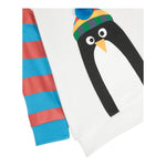 STELLA McCARTNEY felpa chiusa girocollo tinta unita con maniche in contrasto Bianco per Neonato TT4600 BIANCO STELLA McCARTNEY 