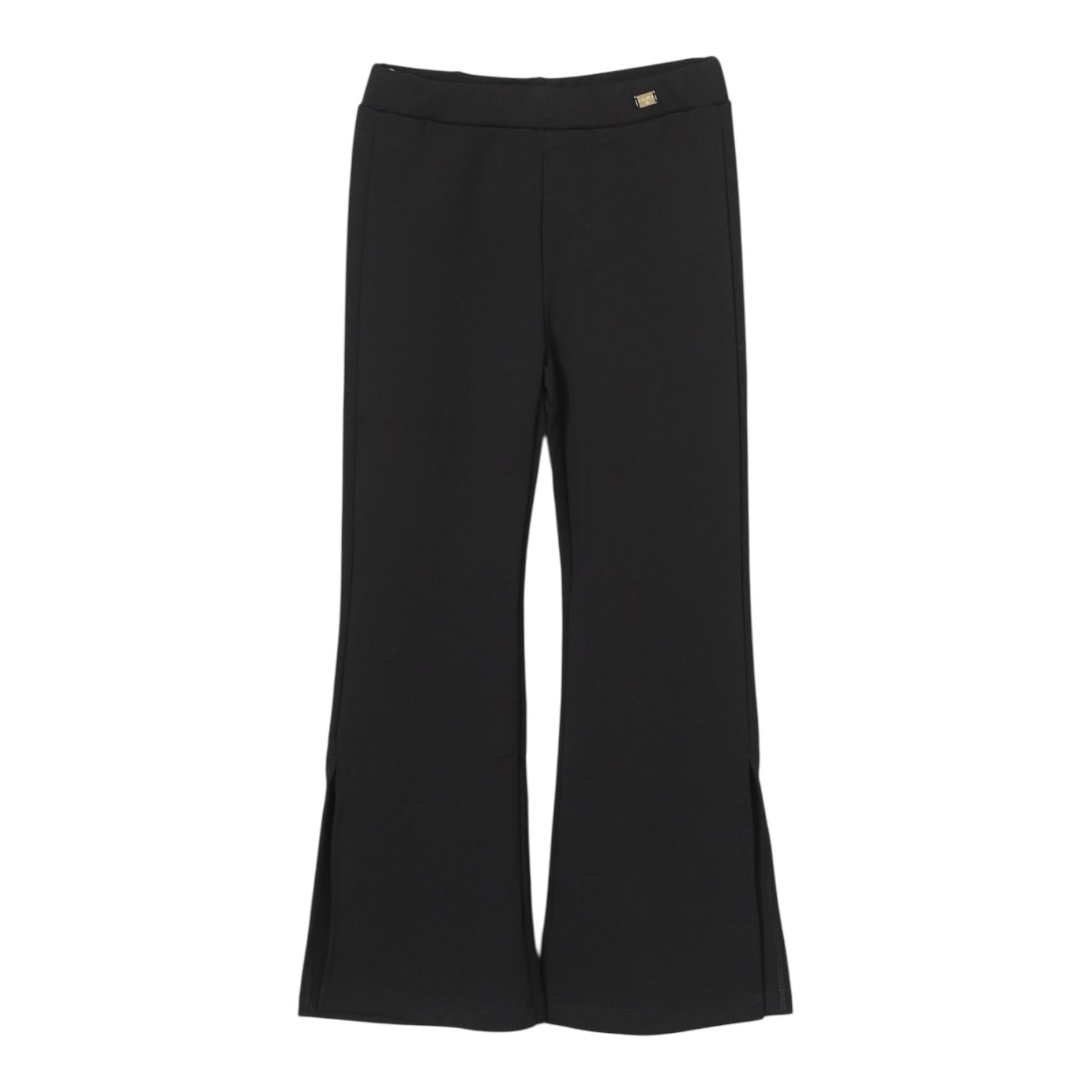 PINKO pantalone modello a zampa tinta unita Nero per Neonata F4PIJGPA142N NERO PINKO 