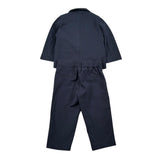 Trussardi Completo 3 Pezzi Giacca-Gilet-Pantalone Tinta Unita per Neonato TIP25063GC BLU TRUSSARDI 