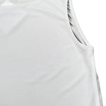 Lu Lu By Miss Grant Canotta Girocollo Tinta Unita per Bambina LL3475 BIANCO LU LU BY MISS GRANT 