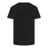 Converse T-Shirt Girocollo tinta unita con Logo Nero per Bambino 9C9506 NERO CONVERSE 