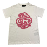 JOHN RICHMOND t-shirt girocollo tinta unita con stampa in contrasto Bianco per Bambina RGA25092TS BIANCO JOHN RICHMOND 