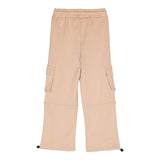 MSGM pantalone tuta tinta unita con elastico  Beige per Bambina F4MSJUFP065 BEIGE MSGM 