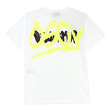 Diadora T-Shirt Girocollo Tinta Unita con Stampa per Bambino 25EDK58658 BIANCO DIADORA 