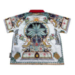 Just Cavalli Polo Mezza Manica Stampa Fantasia con Colletto In Contrasto per Bambino JGP26105PO BIANCO JUST CAVALLI 