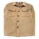 PAOLO PECORA camicia manica lunga tinta unita Beige per Bambino PP4151 BEIGE PAOLO PECORA 