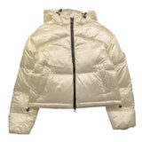 REFRIGIWEAR giubbino tinta unita con zip e cappuccio Bianco per Bambina RWG961 BIANCO REFRIGIWEAR 