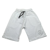 Imomi Bermuda Felpa tinta unita Bianco per Bambino SS23IK030 BIANCO IMOMI 