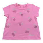 Liu Jo T-Shirt Tinta Unita con Brillantini per Neonata X0065 ROSA LIU JO 