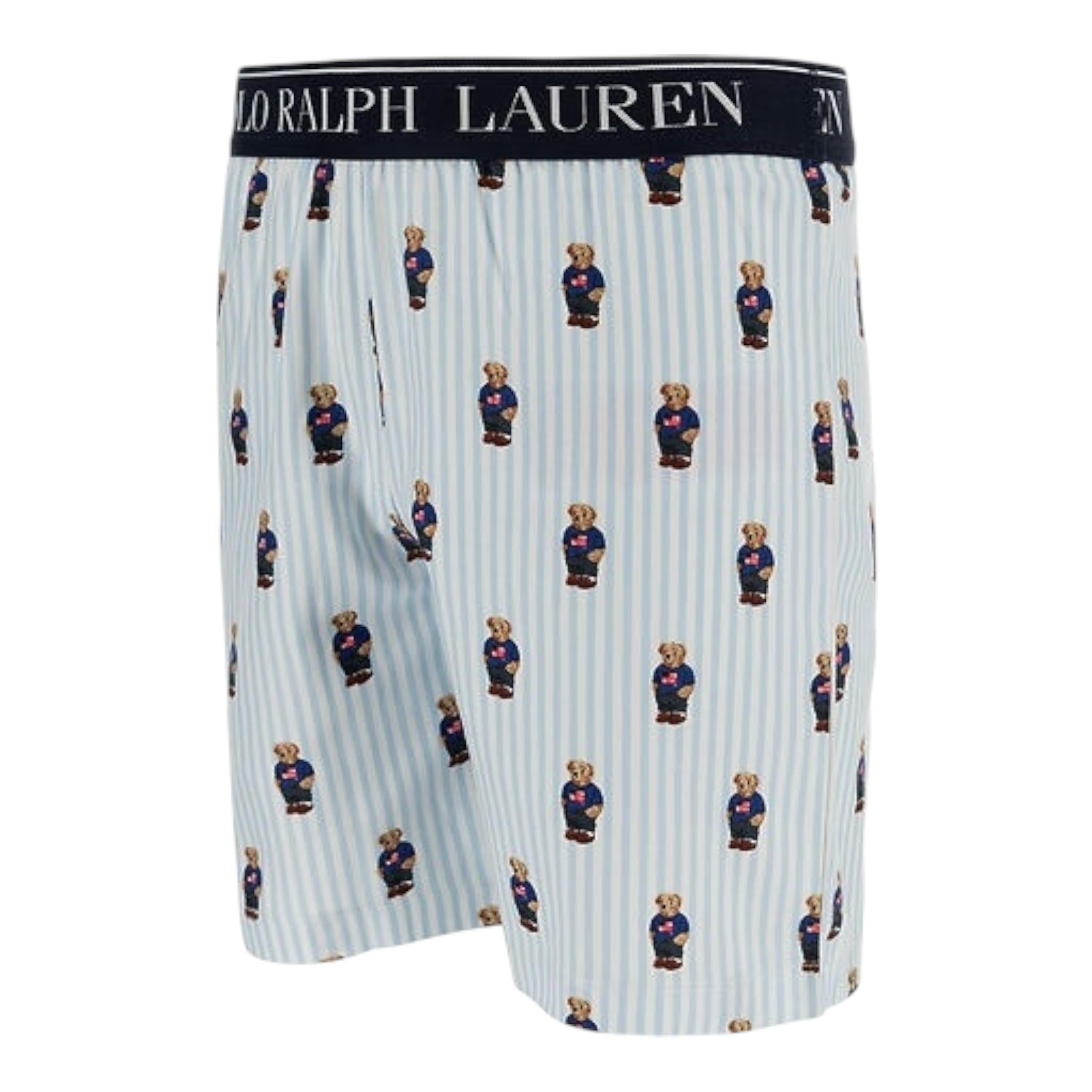 Ralph Lauren Completo 2 Pezzi Pigiama T-Shirt-Bermuda per Bambino 9P0142 BIANCO RALPH LAUREN 