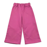 Liu Jo Pantalone Tinta Unita Modello A Palazzo per Bambina KF3089 VIOLA LIU JO 