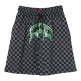 Sprayground Bermuda Bicolore con Fantasia A Quadri per Bambino SPY1043 NERO SPRAYGROUND 