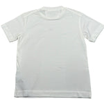 C.P. Company T-Shirt Girocollo Tinta Unita con Logo per Bambino CUM00I BIANCO C.P. COMPANY 