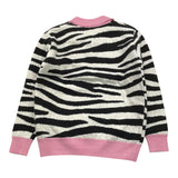 SAINT BARTH maglia modello polo bicolore con fantasia zebrata Bianco/nero per Bambina HADIDY BIANCO/NERO SAINT BARTH 