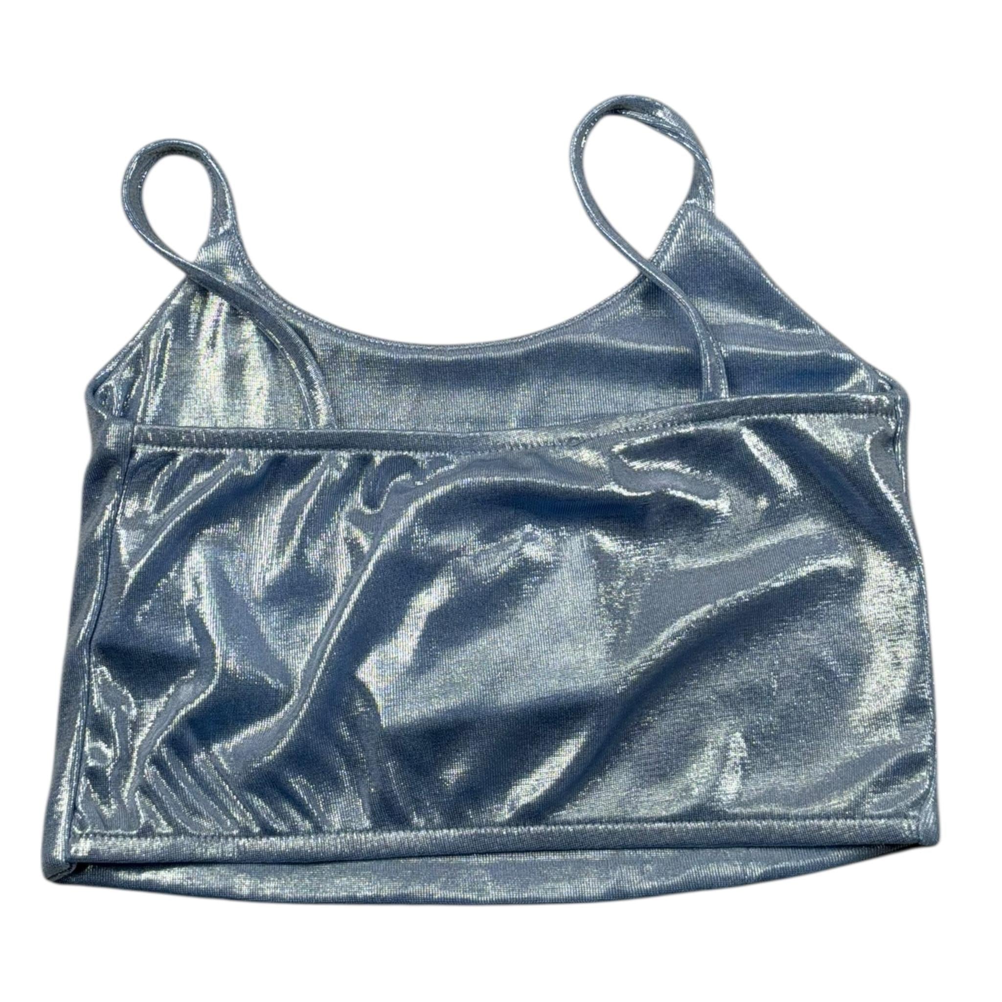 Lu Lu By Miss Grant Top Tinta Unita con Bretelle per Bambina LL3474 AZZURRO LU LU BY MISS GRANT 