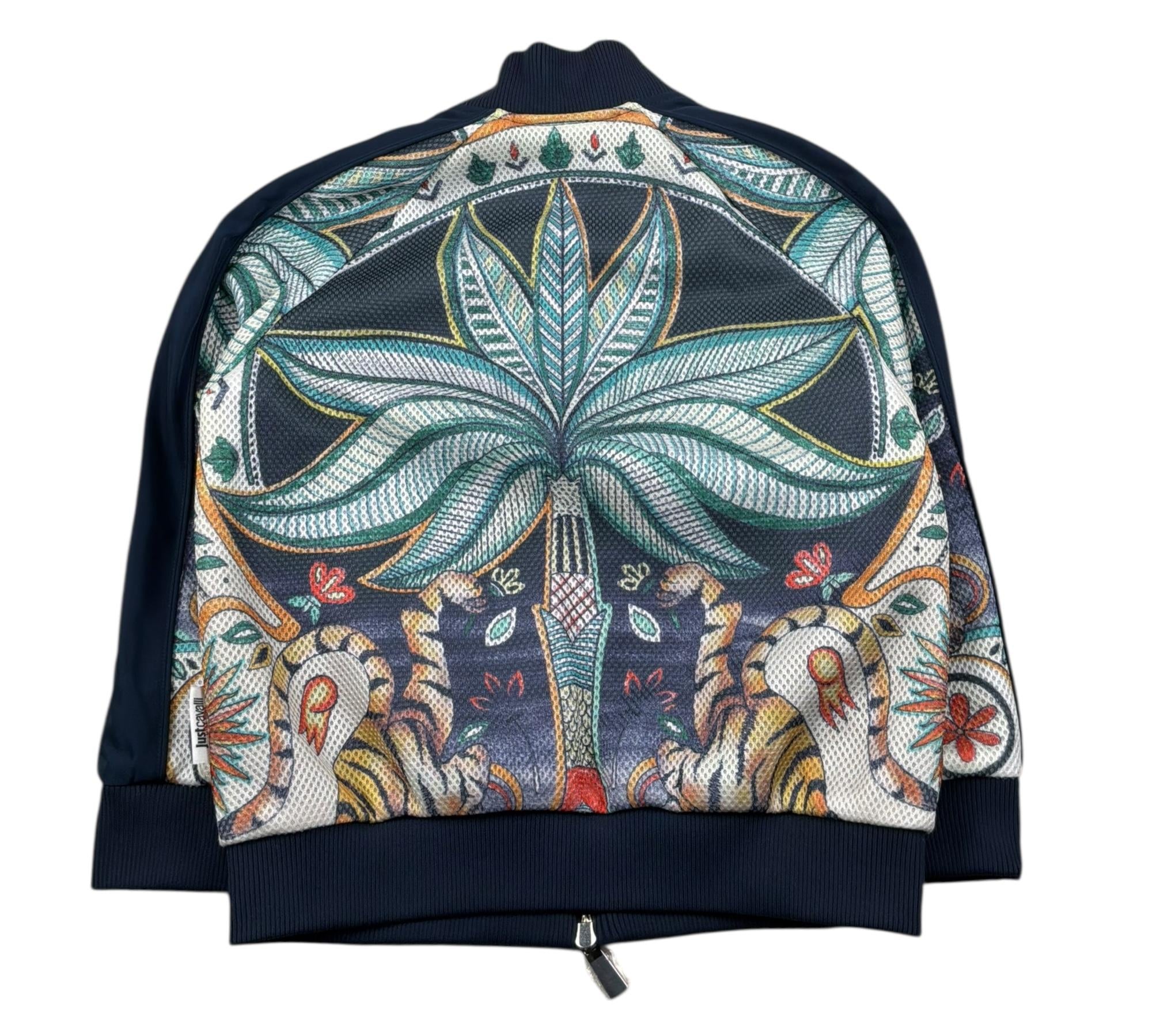 Just Cavalli Giubbino Stampa Fantasia con Zip per Bambino JBP26088GB BLU JUST CAVALLI 