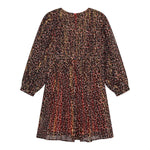 MICHAEL KORS abito manica lunga fantasia maculata Nero per Bambina R30172 NERO MICHAEL KORS 