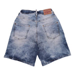 Dsquared2 Bermuda In Denim tinta unita Azzurro per Bambino DQ2828 AZZURRO DSQUARED2 