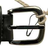 NANAN cintura tinta unita con fibia Bianco/grigio per Bambino I24231L1GR BIANCO/GRIGIO NANAN 