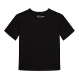 Calvin Klein T-Shirt Girocollo Tinta Unita con Logo per Bambino IB0IB02353 NERO CALVIN KLEIN 