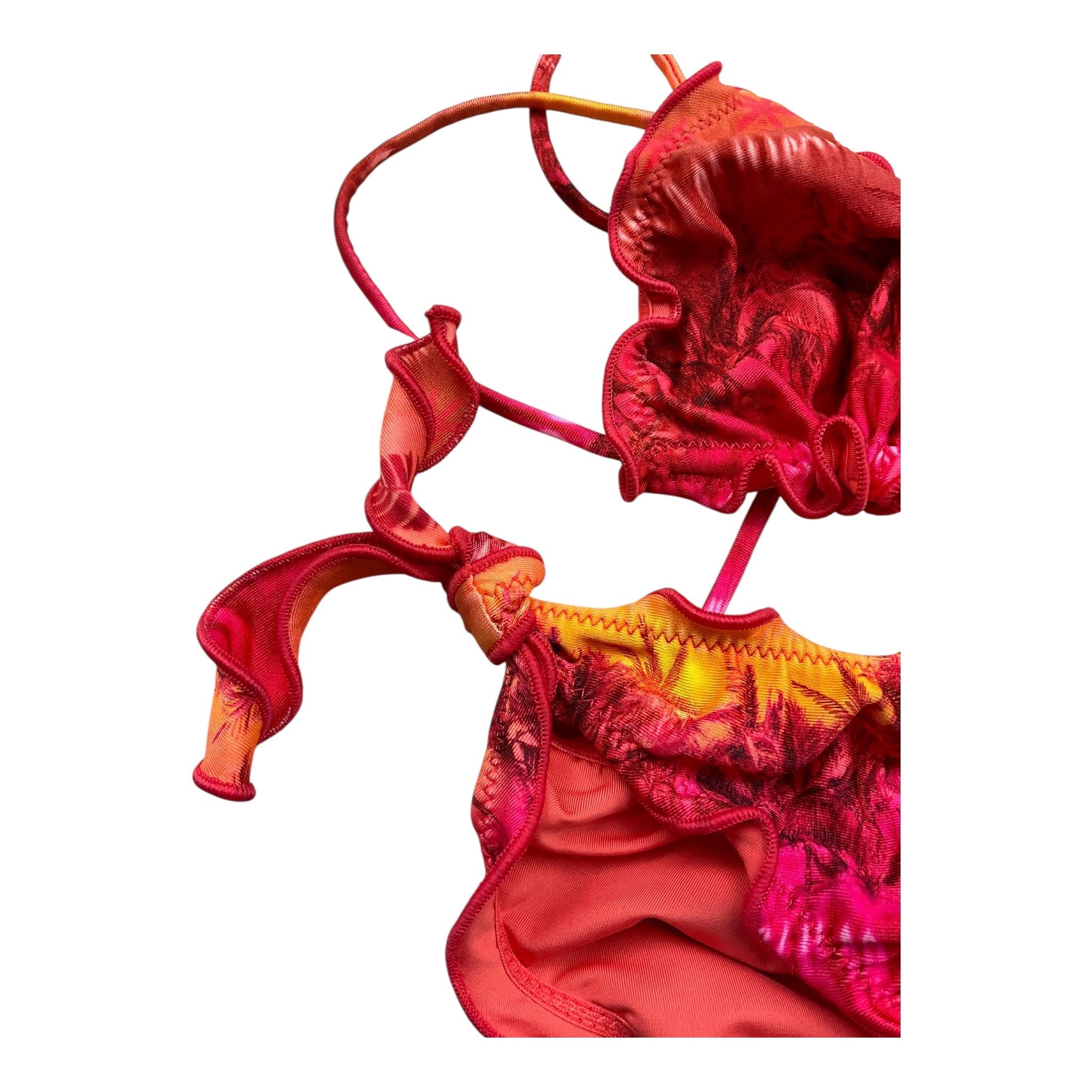 F**K Costume 2 Pezzi Triangolo-Mutandina  per Bambina FJ25G1E05TAX31 MULTICOLOR F**K 