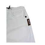 Just Cavalli Jeans Tinta Unita Modello Zampa per Bambina JGP26047PA BIANCO JUST CAVALLI 