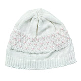 Scaldacuore Cappello Tinta Unita Maglia per Neonata PS14FPE24 BIANCO SCALDACUORE 