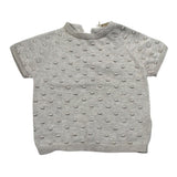 Wedoble T-Shirt Tinta Unita con Ricami per Neonato V2406302A BEIGE WEDOBLE 