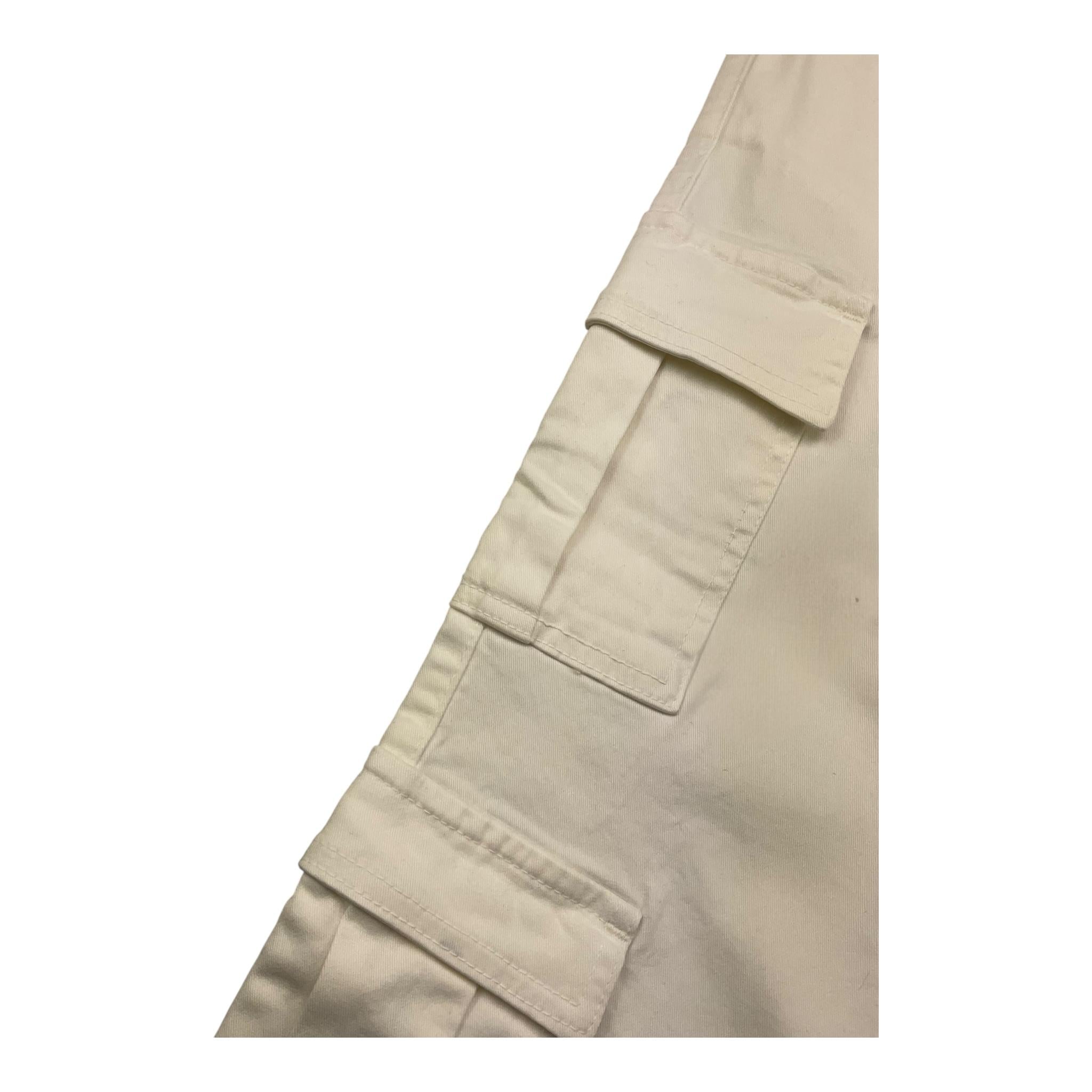 LU LU BY MISS GRANT pantalone modello a palazzo tinta unita con elastico in vita Panna per Bambina LL2994XX PANNA LU LU BY MISS GRANT 