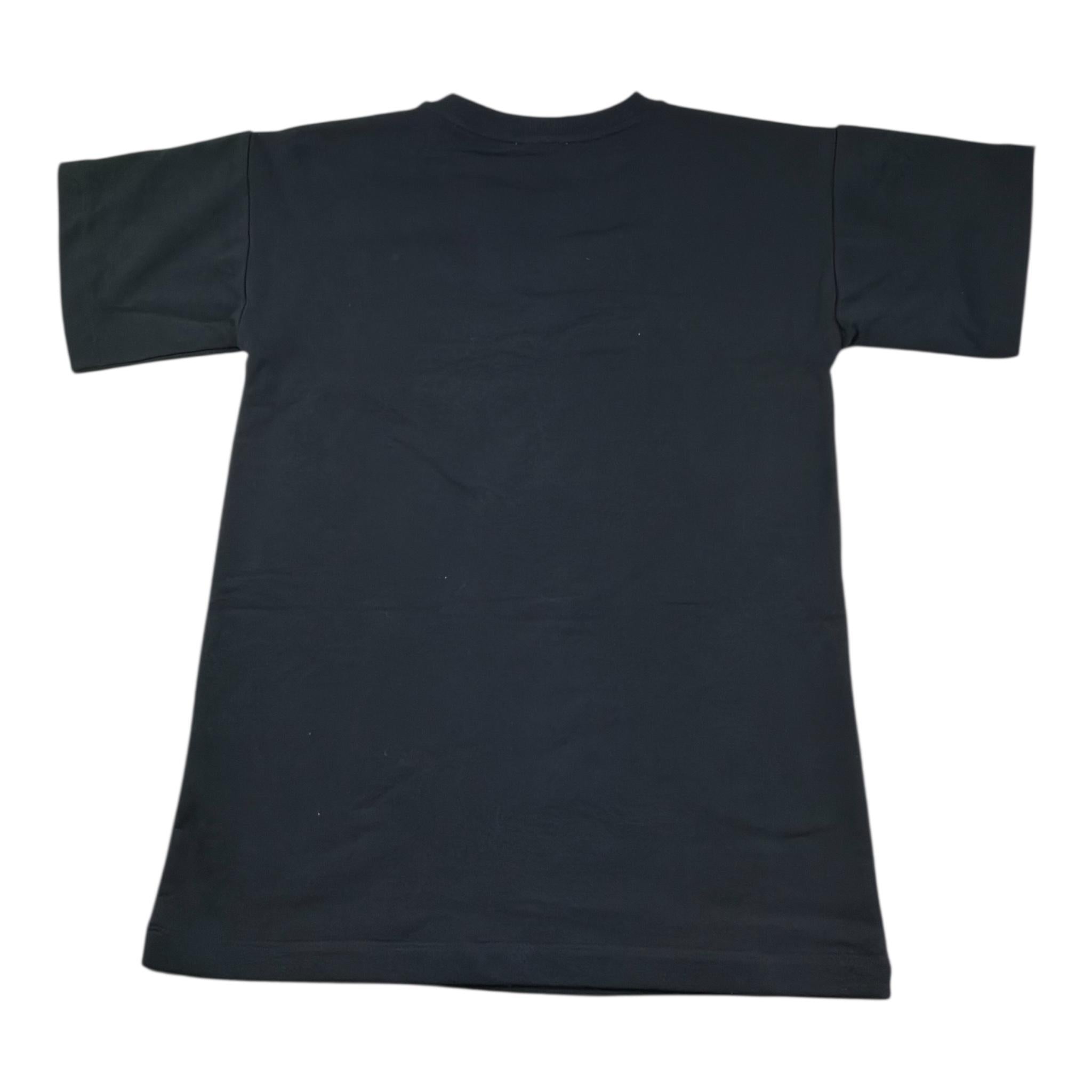 Moschino Abito Mezza Manica Tinta Unita con Stampa per Bambina HEV0GL NERO MOSCHINO 