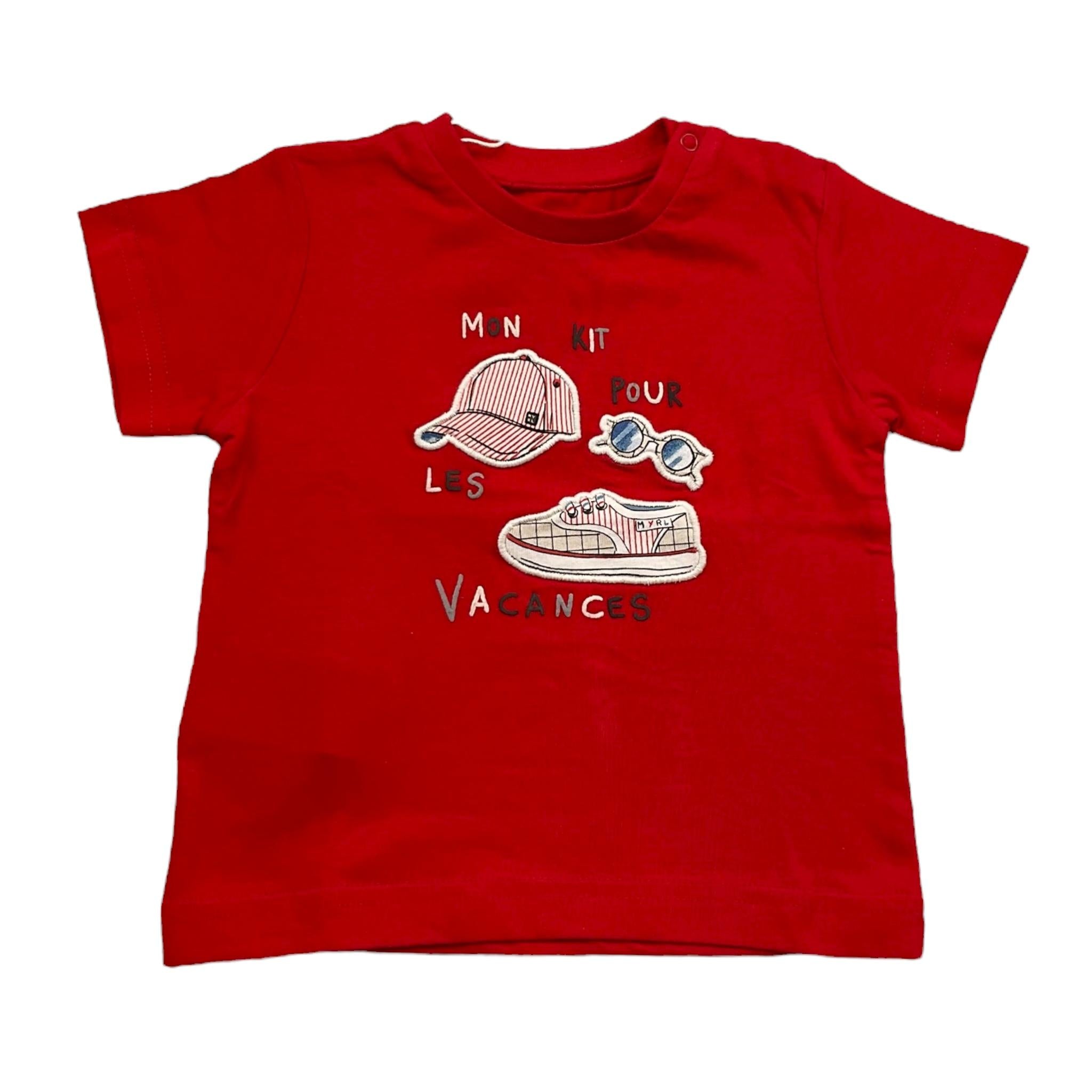 Mayoral T-Shirt Girocollo Tinta Unita per Neonato 1025 ROSSO MAYORAL 