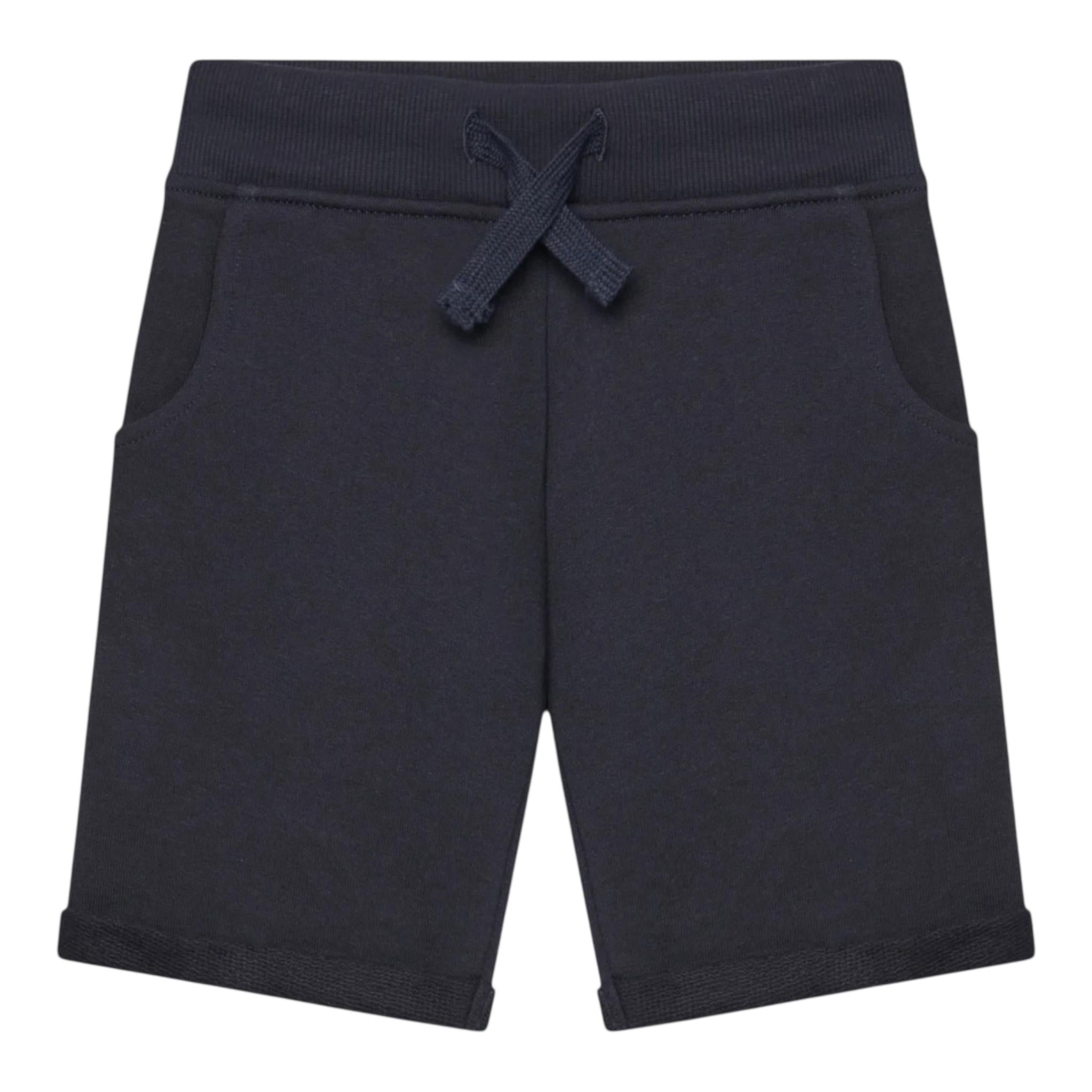 Guess Bermuda Tinta Unita con Logo per Bambino N93Q18KAUG0X BLU GUESS 