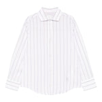 Eleventy Camicia Tinta Unita Fantasia A Righe per Bambino EW5P30XX BIANCO ELEVENTY 