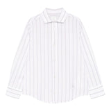 Eleventy Camicia Tinta Unita Fantasia A Righe per Bambino EW5P30XX BIANCO ELEVENTY 
