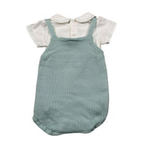 Paz Rodriguez Completi 2 Pezzi Body-Pagliaccetto per Neonato 02019353K VERDE PAZ RODRIGUEZ 