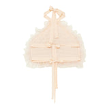 Patrizia Pepe Top Tinta Unita con Balze In Tulle per Bambina 7F0021 ROSA PATRIZIA PEPE 