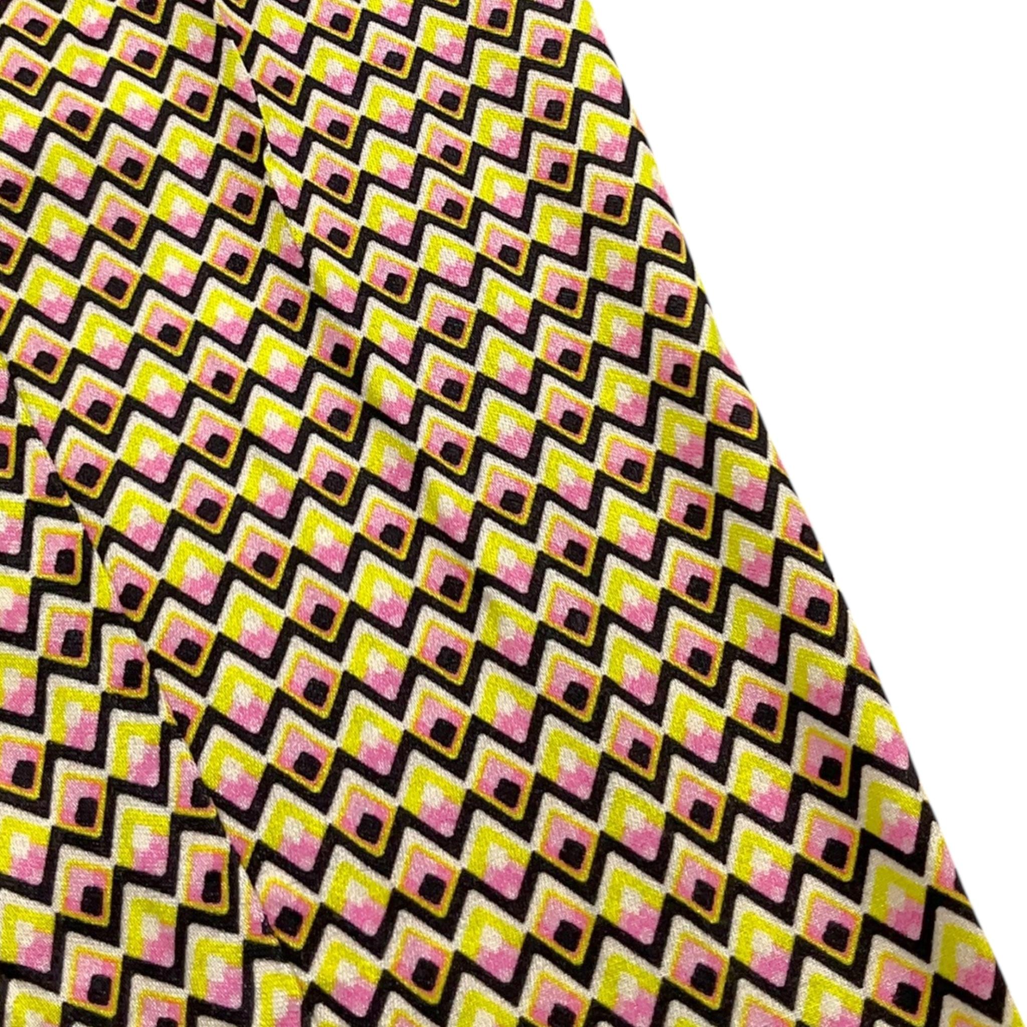 Kocca Pantalone Tinta Unita con Fantasia per Bambina P23JPF9601AAFA2785 GIALLO Kocca 