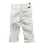 Cesare Paciotti Pantalone Tinta Unita con Girovita Regolabile per Neonato PTP4161B BIANCO CESARE PACIOTTI 