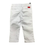 Cesare Paciotti Pantalone Tinta Unita con Girovita Regolabile per Neonato PTP4161B BIANCO CESARE PACIOTTI 