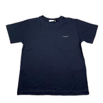 Paolo Pecora T-Shirt Girocollo Tinta Unita con Logo per Bambino PP4052 BLU PAOLO PECORA 