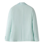 Sarabanda Giacca Tinta Unita Doppio Petto per Bambina 0B492 VERDE ACQUA SARABANDA 