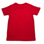 Trussardi T-Shirt Girocollo Tinta Unita con Logo per Bambino TBP26051TS ROSSO TRUSSARDI 